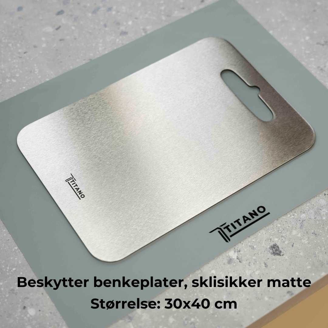 Titano™ Sklisikker Matte for Skjærefjøl (Premium Silikon)